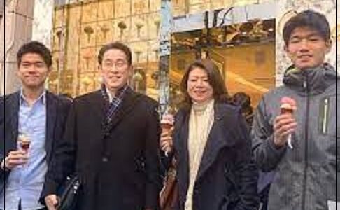 岸田文雄と妻・裕子夫人の馴れ初めは？子供は息子が３人で学歴が凄い！
